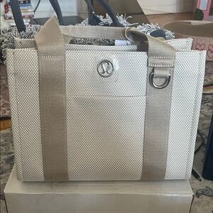 Lululemon Cream Mini Tote bag, NWT